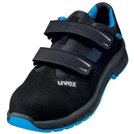 Uvex 6936238 2 trend Sandalen S1P 69362 blau, schwarz Weite 11 Größe 38