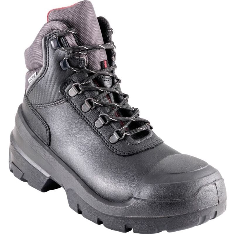Uvex - 8401/2 Quatro Pro Black Safety Boots - Size 7