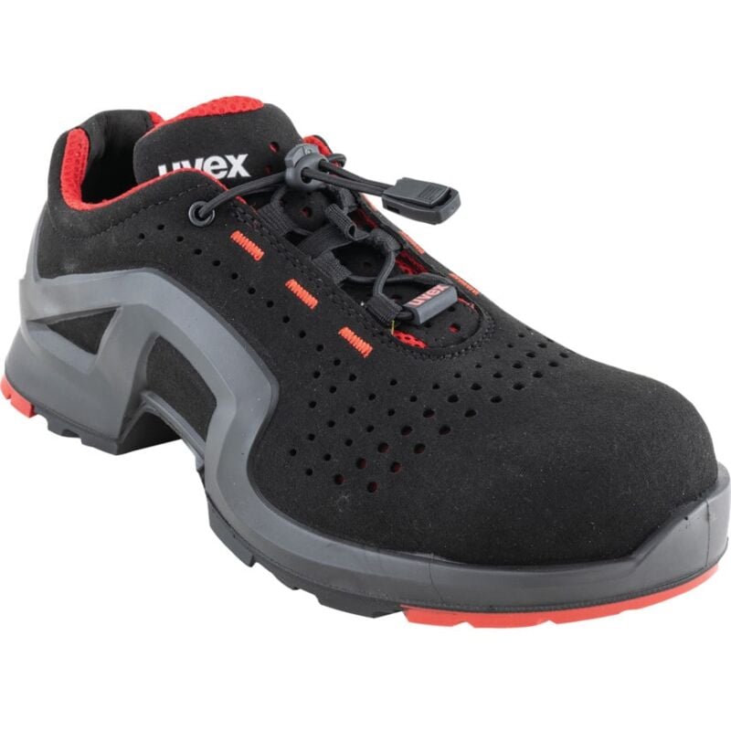 uvex 8512/8 1 Black/Red Trainer Size 12