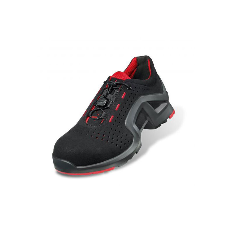 Uvex 1 X-Tended Support S1 Src Shoe Black / Red 09