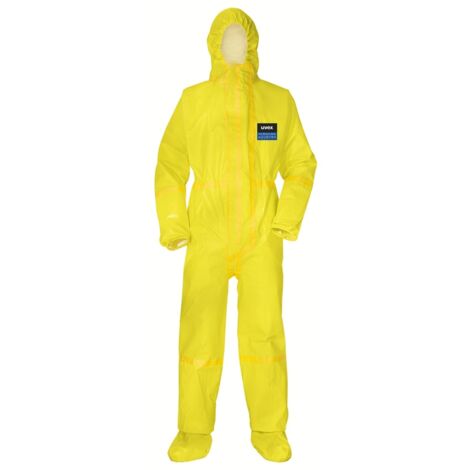 Uvex 8849809 Overall Disposable Coveralls gelb S