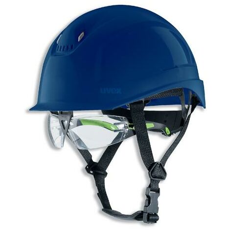 Uvex 9772544 Schutzhelm pheos S-KR IES 9772544 blau mit Lüftungen
