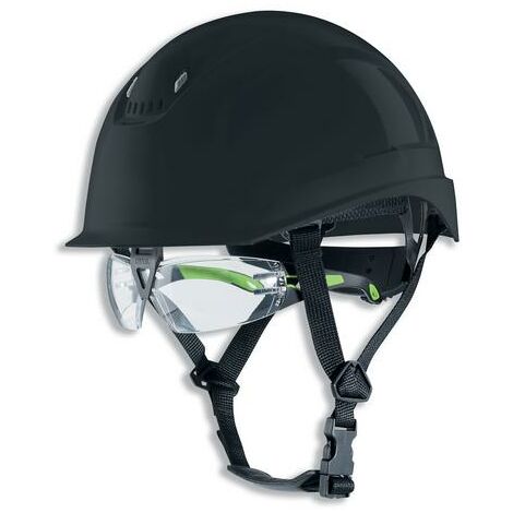 Uvex 9772933 Schutzhelm pheos S-KR IES 9772933 schwarz mit Lüftungen