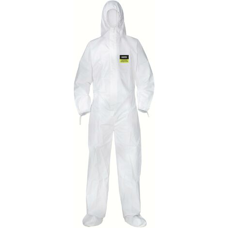 Uvex 9875911 - Disposable Coveralls weiß L