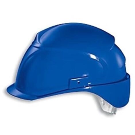Uvex Airwing B-S Schutzhelm - Belüfteter Arbeitshelm für die Baustelle - Blau: Blau