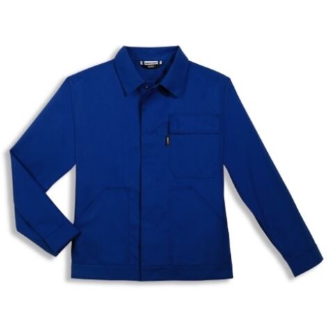 uvex Arbeitsjacke eco blau, kornblau Gr. 90, 94
