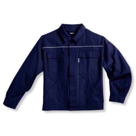 uvex Arbeitsjacke extra blau, dunkelblau Gr. 40, 42