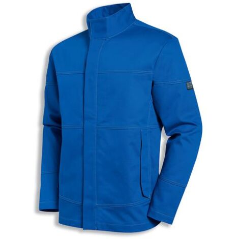uvex Arbeitsjacke welding blau, kornblau Gr. 42
