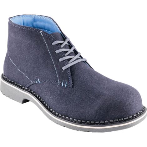 uvex Blue Safety Boots, Business Style, Size 12