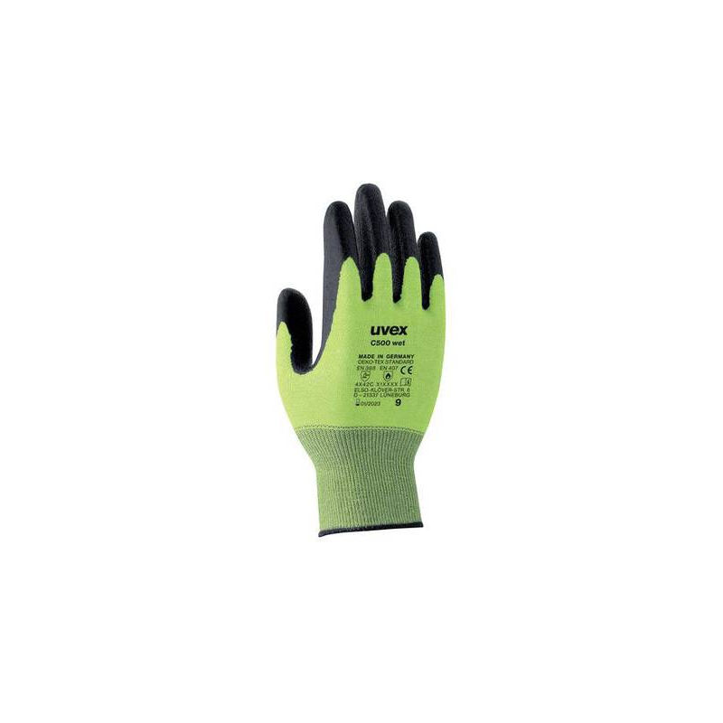 C500 wet 6049207 gants de protection contre les coupures taille: 7 1 paire(s) - Uvex