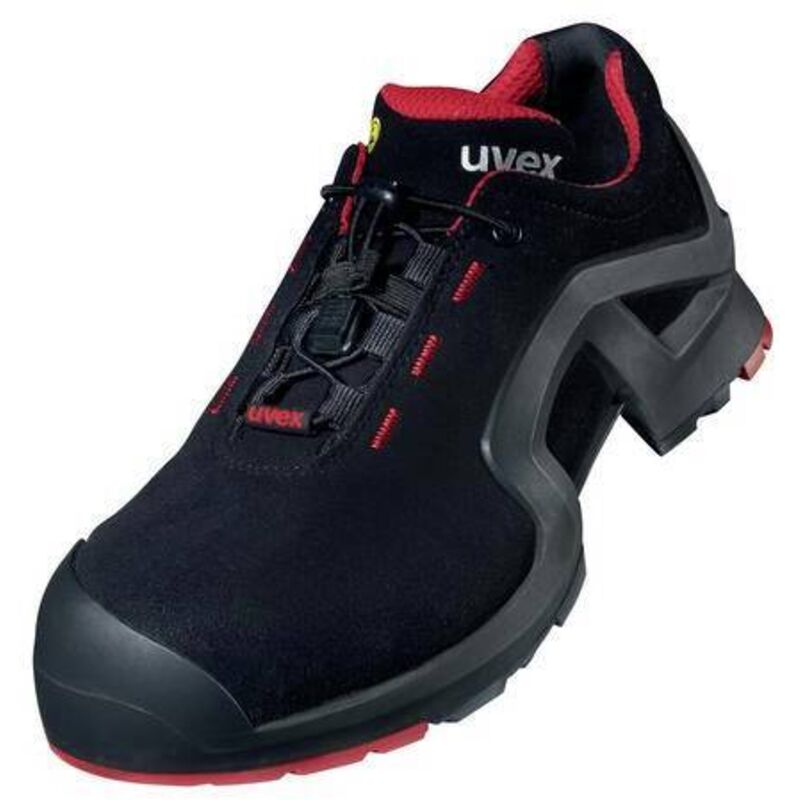 1 support 8516242 antistatique (esd) Chaussures basses de sécurité S3 Pointure (eu): 42 rouge-noir 1 paire(s) Y617072 - Uvex