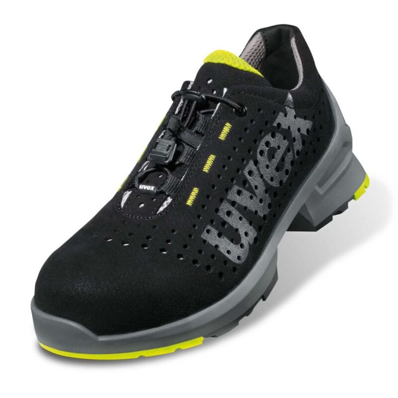 Uvex - Chaussure de sécurité basse 1 S1 src esd 85438 - 38 (eu) - Schwarz / Gelb