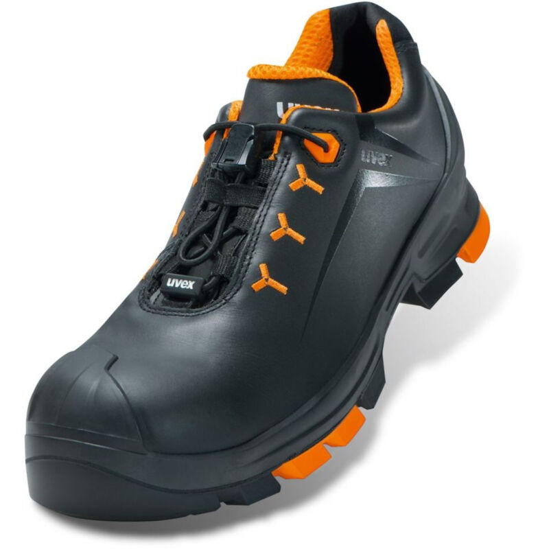 uvex 2 6502245 Chaussures de sécurité S3 Pointure (EU): 45 noir, orange 1 paire(s)