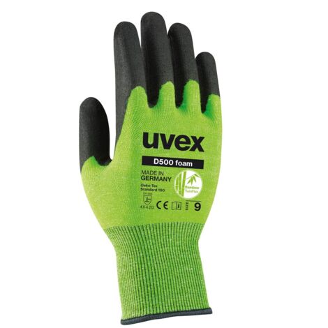 uvex D500 foam 6060407  Schnittschutzhandschuh Größe (Handschuhe): 7 EN 388    1 Paar