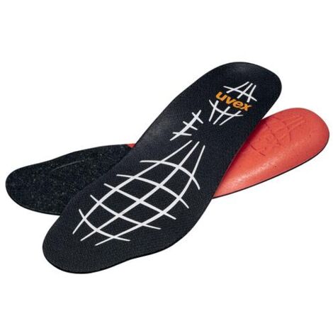 uvex Einlegesohle schwarz, orange, grau Weite 14 Gr. 46