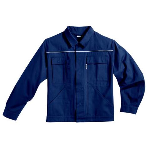 Uvex Extra Herren-Arbeitsjacke - Dunkelblaue Männer-Bundjacke - Vielvältige Taschen und verstellbare Armbündchen: 64/66