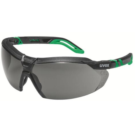 uvex i-5 9183043 Lunettes de protection noir, vert EN 166:2001, EN 169