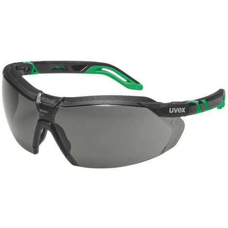 uvex i-5 9183043 Schutzbrille  Schwarz, Grün