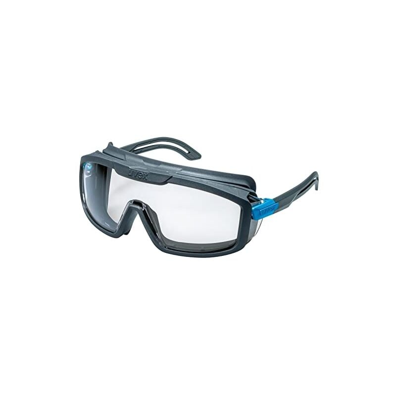 I-guard lunettes de protection pour travail et laboratoire transparent/anthracite bleu 9143266 - Uvex