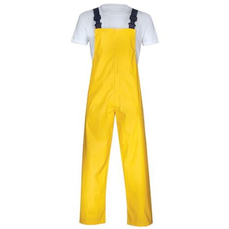 uvex Latzhose Construction gelb Gr. L