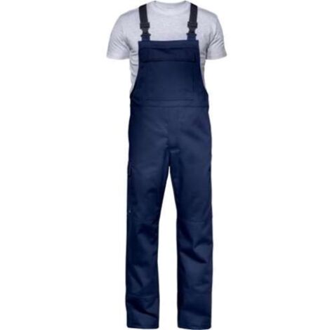 uvex Latzhose welding blau, navy Gr. 48