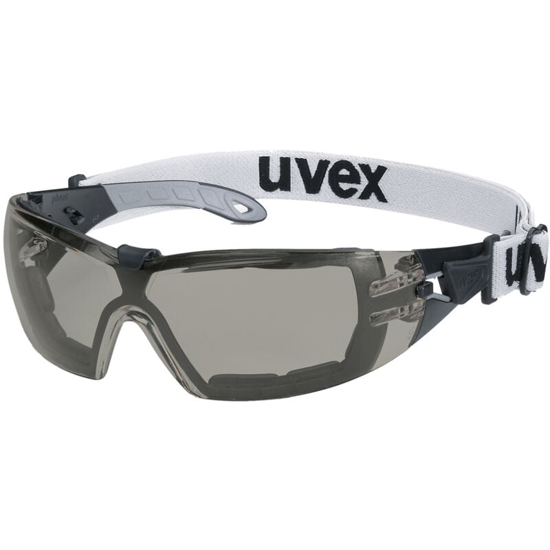 Lunettes de protection Uvex pheos Guard Gris Polycarbonate antibuée, Résistant aux rayures ( Prix pour 1 )