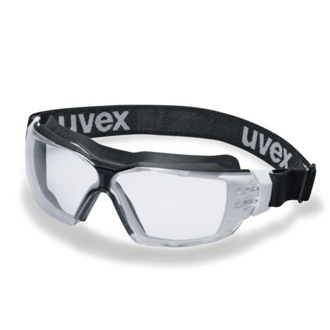 uvex pheos cx2 sonic 9309275 Schutzbrille inkl. UV-Schutz Weiß, Schwarz