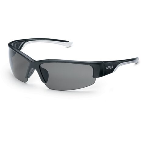 uvex polavision 9231960 Schutzbrille inkl. UV-Schutz Schwarz, Weiß