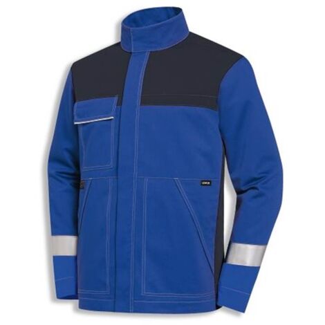 Uvex Protection Perfect Multifunction Herren-Arbeitsjacke - Blaue Männer-Bundejacke - Multifunktionale Schutzbekleidung: 44/46