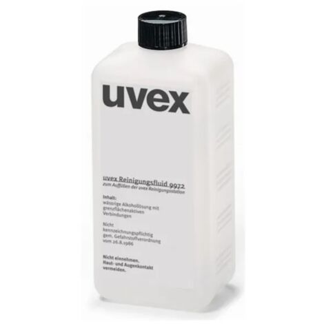 UVEX Reinigungsfluid 500ml für 9970.002 Reinigungsstation 9972.100