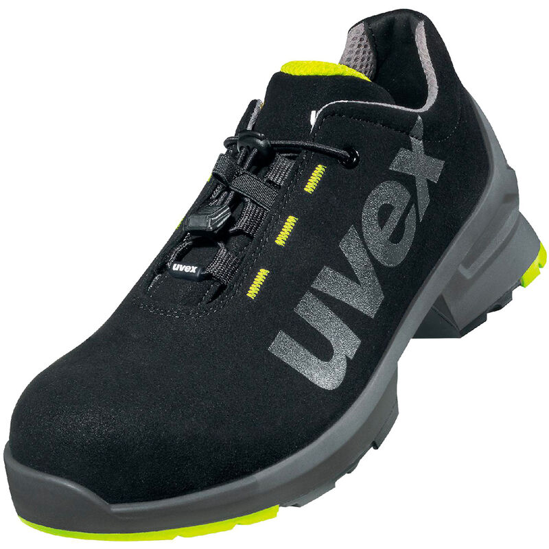 Chaussure de travail basse Uvex 1 S2 src esd 85448 - 49 (eu) - Noir / jaune - Noir / jaune