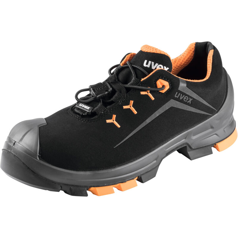 Uvex - Calzatura bassa nera/arancione 2, S3