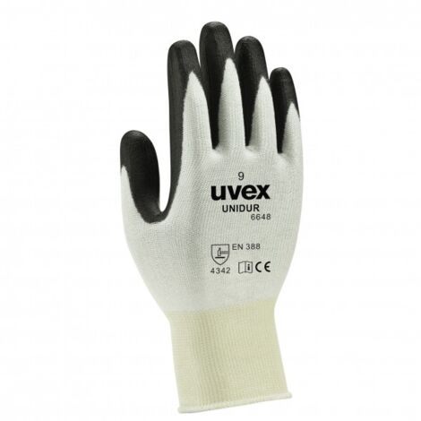 uvex Schutzhandschuh unidur 6648 schwarz Gr. 11