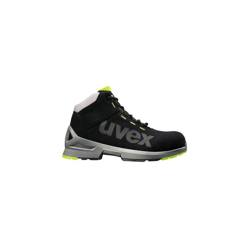 Uvex - 1 Sicherheits-Stiefel Gr.42 W11 S2 esd sr schwarz/gelb 8545.8