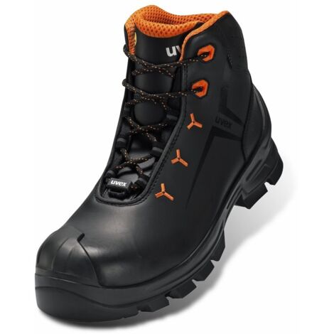 Uvex Sicherheitsstiefel S3 HI, HRO SRC uvex 2 MACSOLE aus Leder, uvex xenova Kunststoffkappe, Weite 10, Größe 47