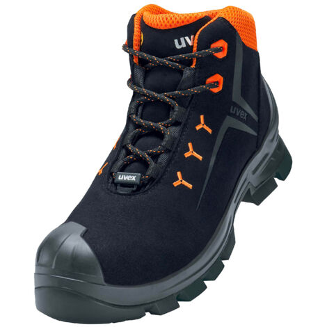 Uvex Sicherheitsstiefel S3 HI, HRO SRC uvex 2 MACSOLE aus Mikrovelours, uvex xenova Kunststoffkappe, Weite 11, Größe 43