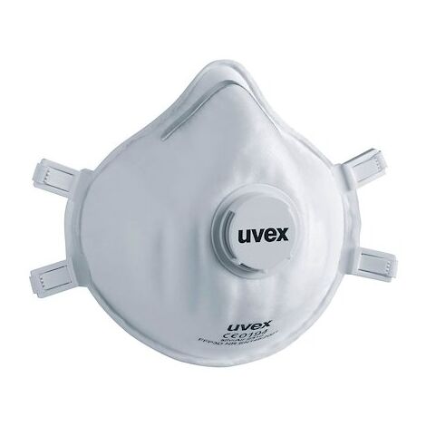 uvex silv-Air classic 2310 8762310 Masque anti poussières fines avec soupape FFP3 D 15 pc(s) EN 149:2001 + A1:2009 DIN 149:2001 + A1:2009 V533143