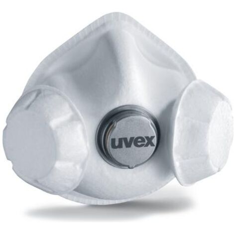 uvex silv-Air exxcel 7333 8787333 Feinstaubmaske mit Ventil FFP3 3 St. EN 149:2001 + A1:2009 DIN 149