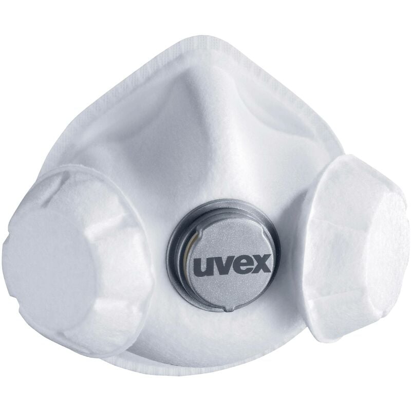 uvex silv-Air exxcel 7333 8787333 Masque anti poussières fines avec soupape FFP3 3 pc(s) EN 149:2001 + A1:2009 DIN 149:2001 + A1:2009 V982963