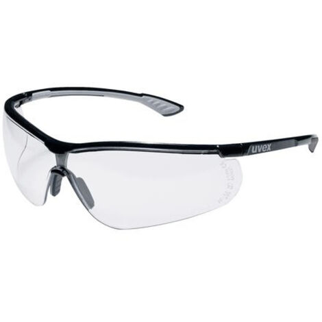 uvex sportstyle 9193080 Schutzbrille inkl. UV-Schutz Grau, Schwarz EN 166, EN 170 DIN 166, DIN 170