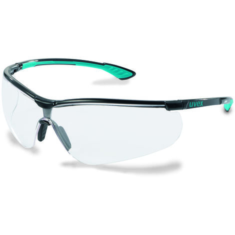 uvex sportstyle 9193376 Schutzbrille  Schwarz, Grün
