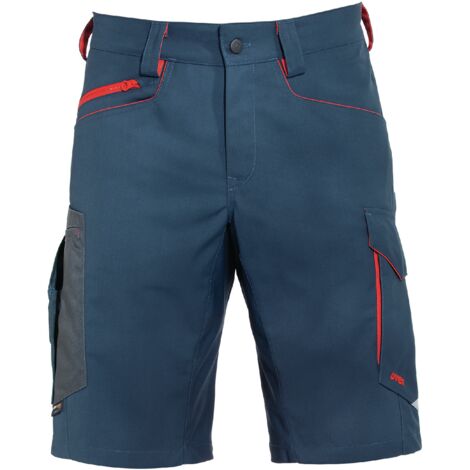 Uvex Suxxeed 7426 Kurze Herren-Arbeitshose - Blaue Männer-Shorts: 52