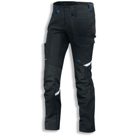 Uvex Suxxeed 7429 Damen-Arbeitshose - Dunkelgraue Frauen-Cargohose: 42