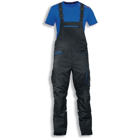 Uvex Suxxeed 8898 Herren-Arbeitshose - Dunkelgraue Männer-Latzhose: 46