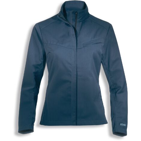 Uvex Suxxeed Damen-Arbeitsjacke - Dunkelblaue Frauen-Bundjacke - Moderner Style: M