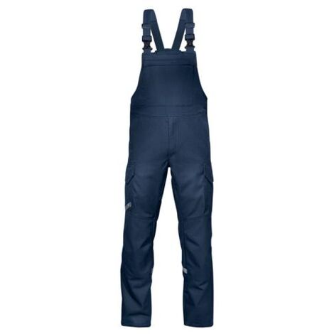 Uvex Suxxeed Multifunction Schwarze Herren-Arbeitshose - Latzhose - Robuste Schutzhose: 48