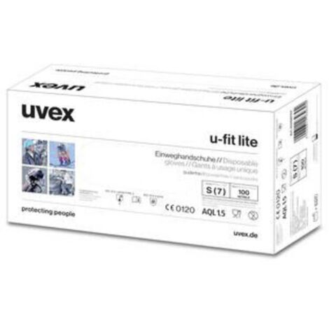 Uvex u-fit lite 6059710 100 pc(s) Gants à usage unique Taille: XL EN 374