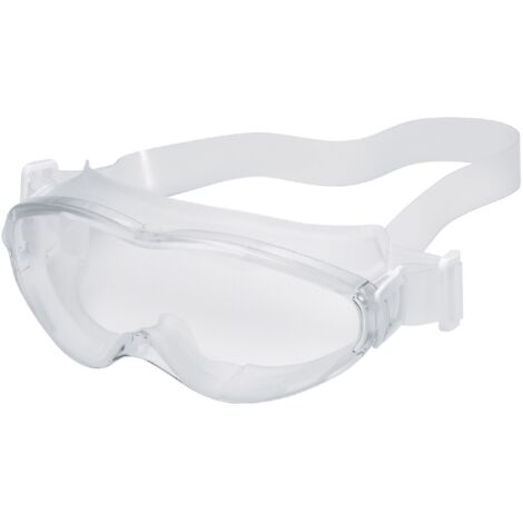 Uvex Ultrasonic Supravision Clean Schutzbrille: Transparent/Transparent-Weiß