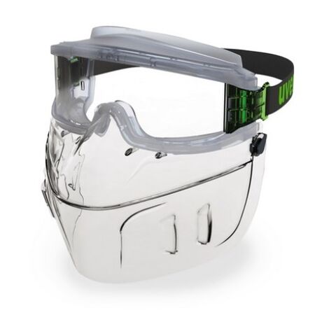 Uvex ultravision Vollsichtbrille mit Faceguard (9301555)