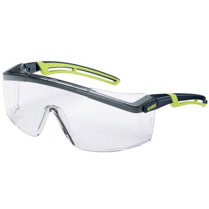 Astrospec 9164285 lunettes de protection avec protection uv vert, noir din en 166, din en 170 - Uvex